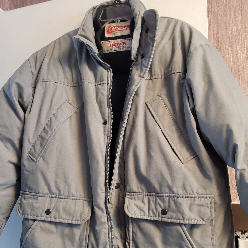 Coleman Double Layer Construction Down Jacket - S… - image 1